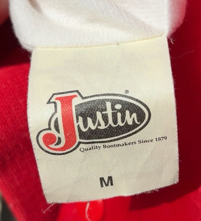 Payson Pro-Rodeo Justin Committee Red Satin Jacket