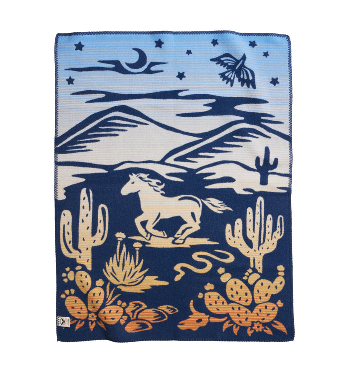 Pendleton Jacquard Crib Blanket in Desert Dream