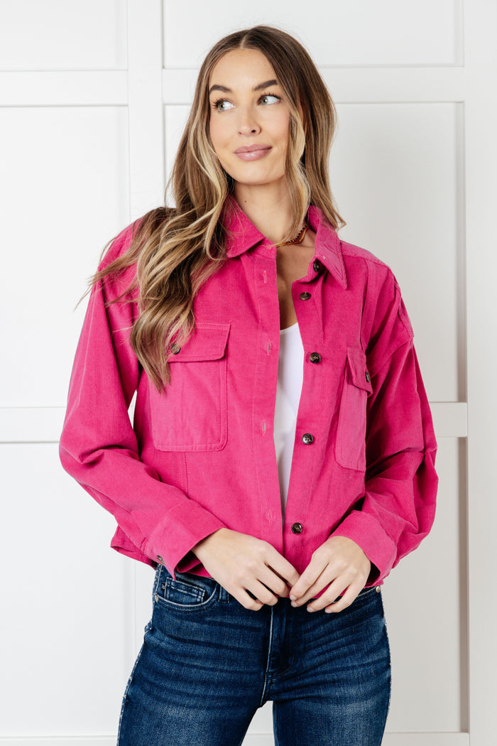 Perfect Pop of Pink Jacket Jacket Ave Shops- Tilden Co.