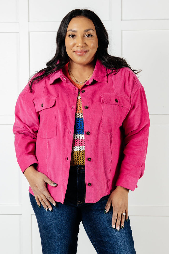 Perfect Pop of Pink Jacket Jacket Ave Shops- Tilden Co.