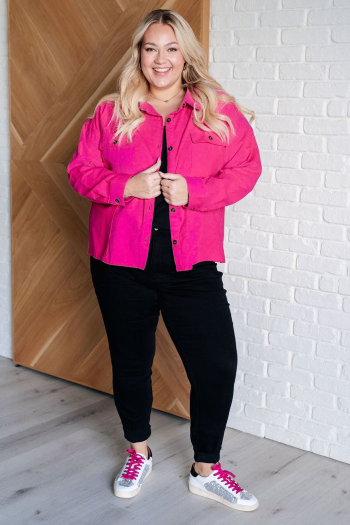 Perfect Pop of Pink Jacket Jacket Ave Shops- Tilden Co.