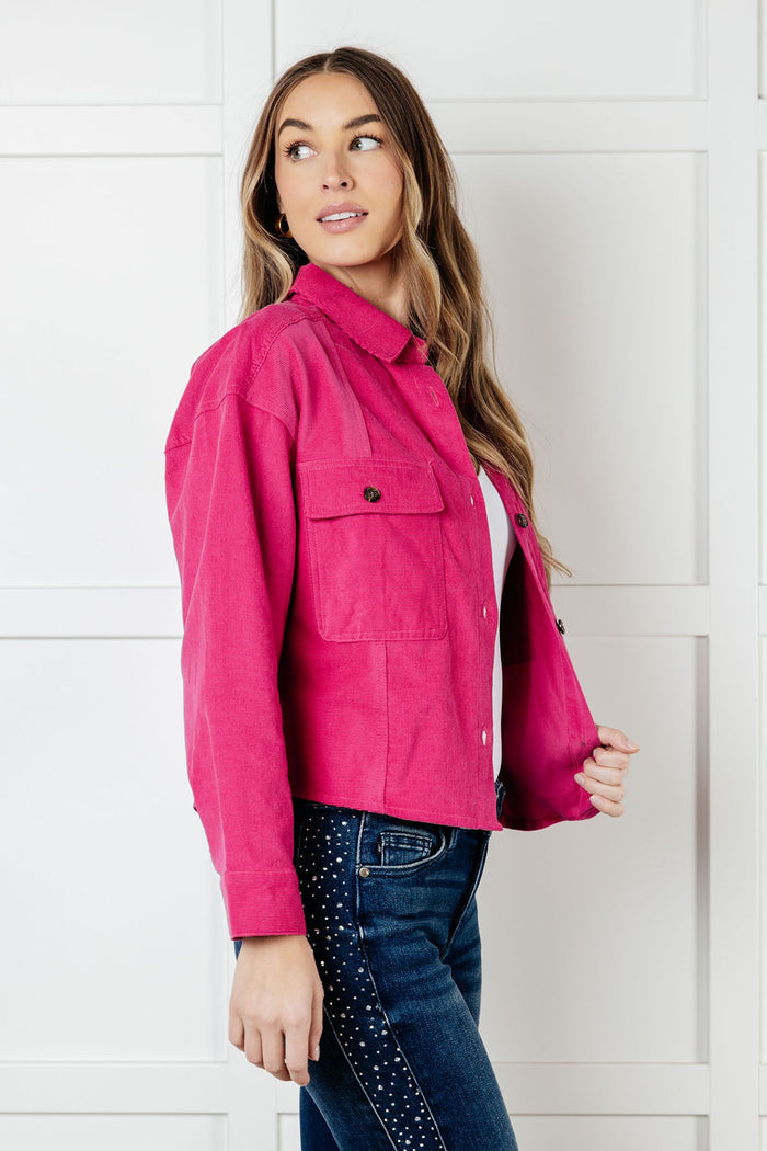 Perfect Pop of Pink Jacket Jacket Ave Shops- Tilden Co.