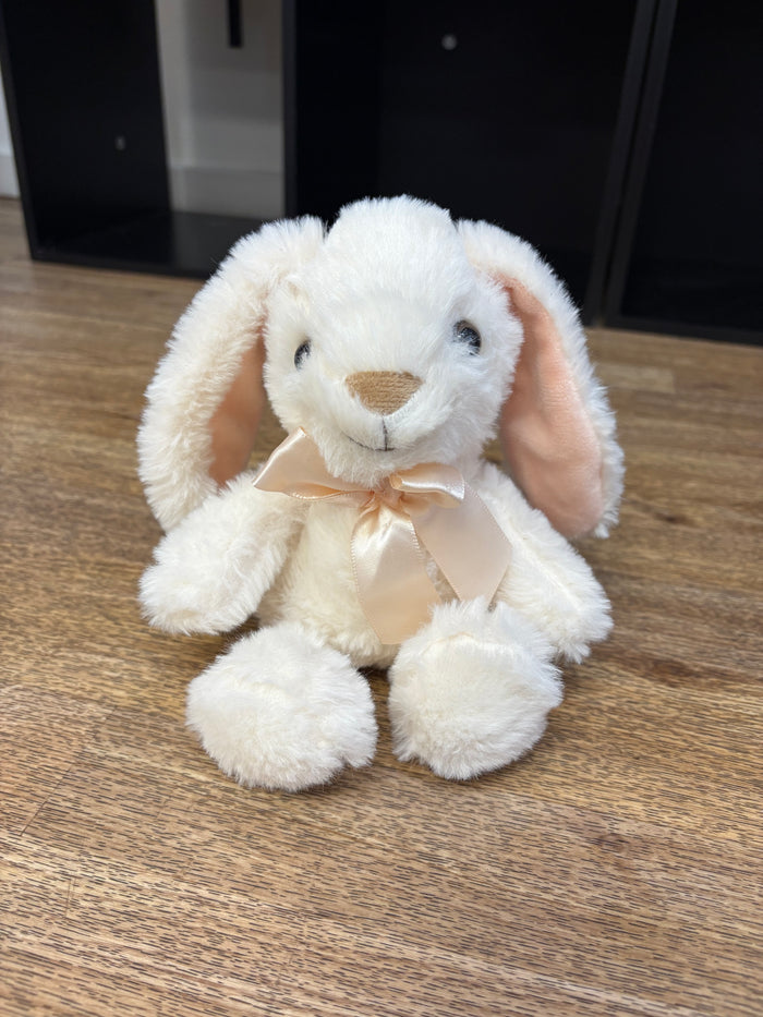 Personalized Easter Bunny Stuffies 8" Cream Bunny 8" Cream Bunny Stuffed Animal Daydreamer Creations- Tilden Co.