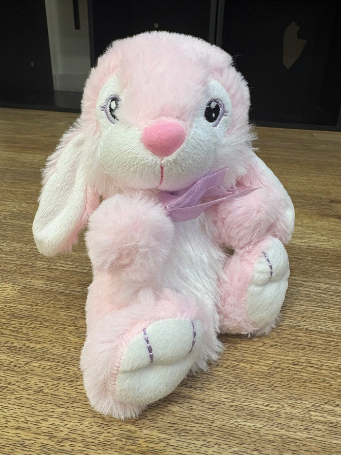 Personalized Easter Bunny Stuffies 8" Pink Bunny 8" Pink Bunny Stuffed Animal Daydreamer Creations- Tilden Co.
