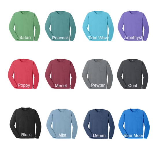 Phi Delta Theta Long Sleeve Pocket Tee