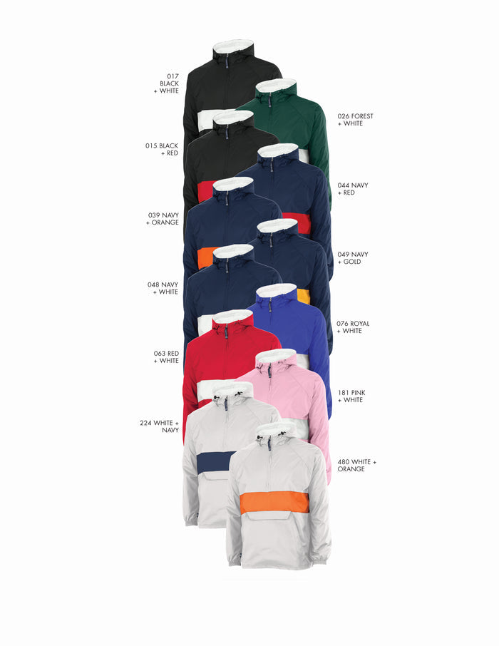 Phi Delta Theta Rugby Striped Lined Windbreaker