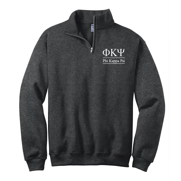 Phi Kappa Psi Quarter Zip Pullover Sweatshirt