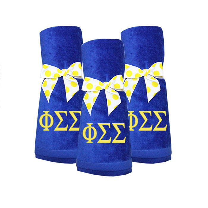 Phi Sigma Sigma Beach Towel