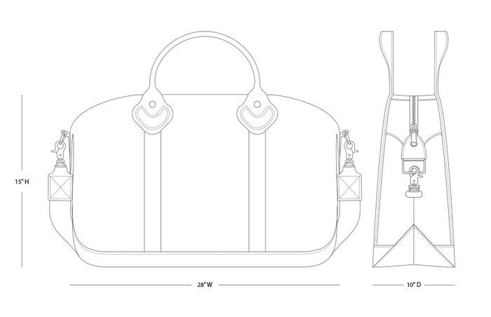 Phi Sigma Sigma Weekender Travel Bag