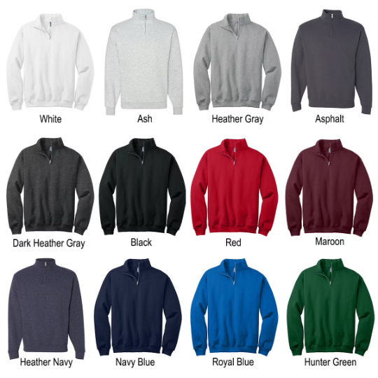 Pi Beta Phi Quarter Zip Pullover