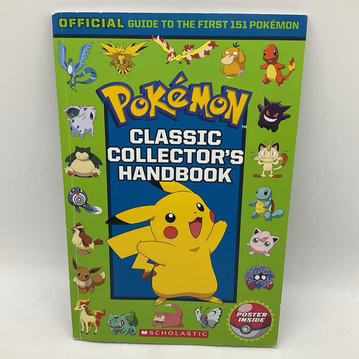 Pokemon Classic Collector's Handbook (paperback)