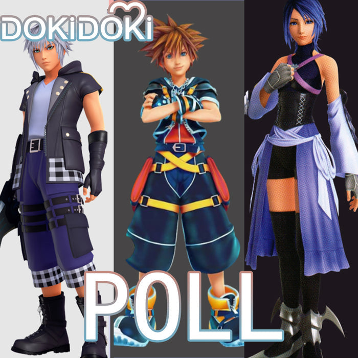 【POLL】$5 Deposit =10% OFF Coupon DokiDoki Game Cosplay Blue Combat Suit Costume
