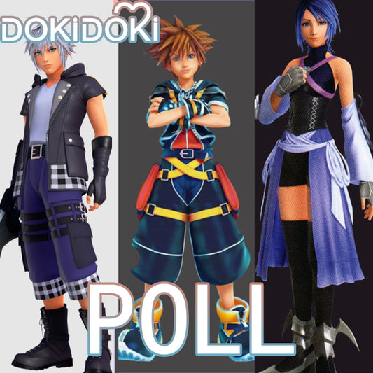【POLL】$5 Deposit =10% OFF Coupon DokiDoki Game Cosplay Blue Combat Suit Costume