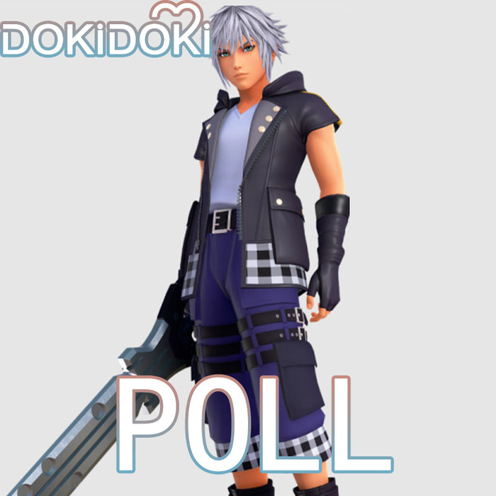 【POLL】$5 Deposit =10% OFF Coupon DokiDoki Game Cosplay Blue Combat Suit Costume