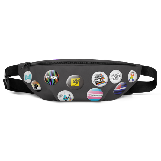 Pride Button Collection Fanny Pack