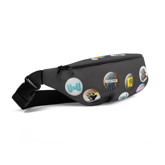 Pride Button Collection Fanny Pack