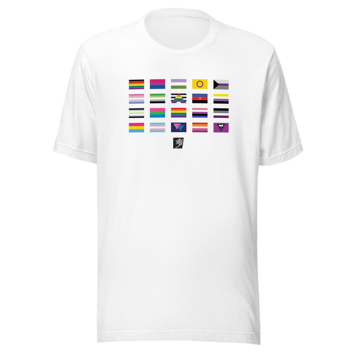 Pride Flags gender neutral t-shirt