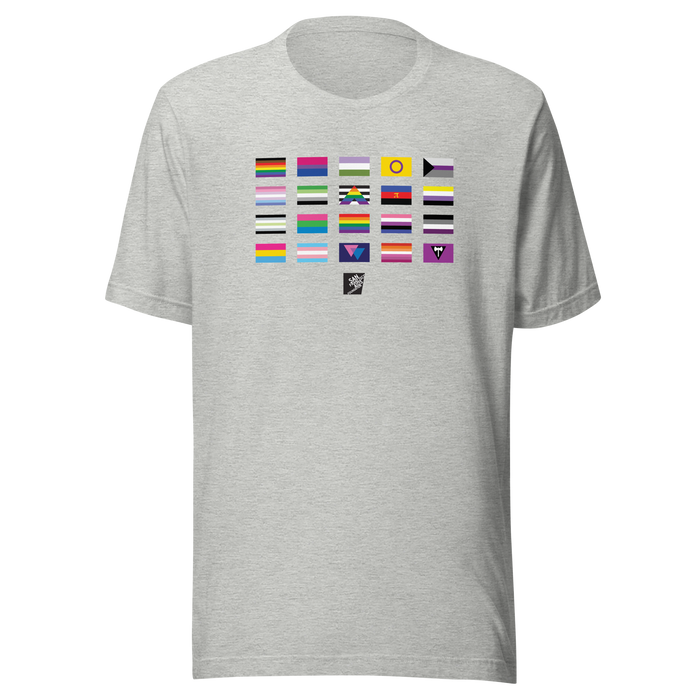 Pride Flags gender neutral t-shirt