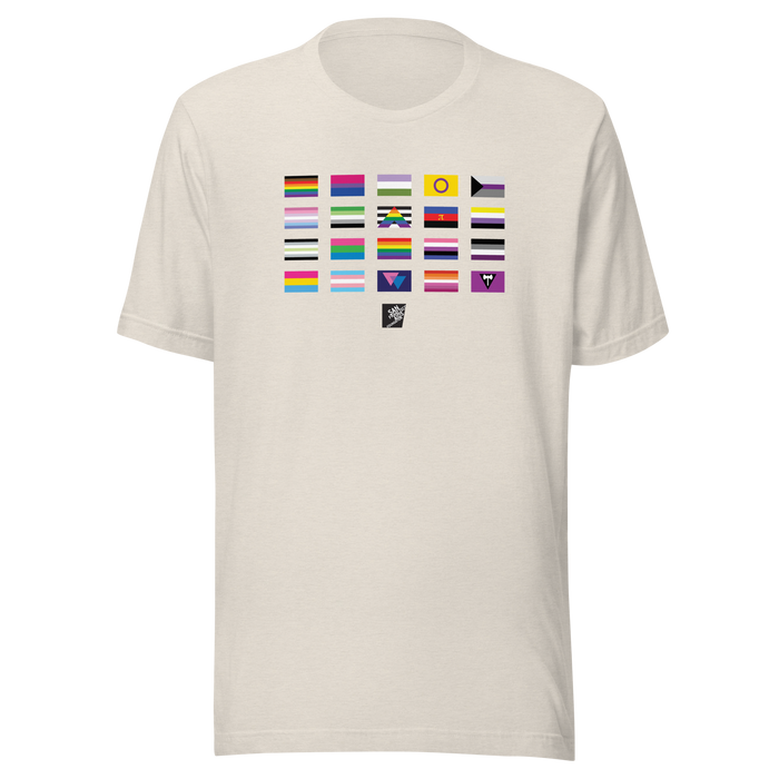 Pride Flags gender neutral t-shirt
