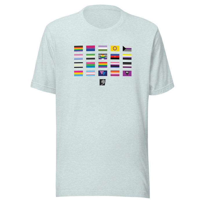 Pride Flags gender neutral t-shirt