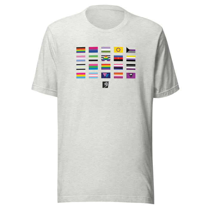 Pride Flags gender neutral t-shirt