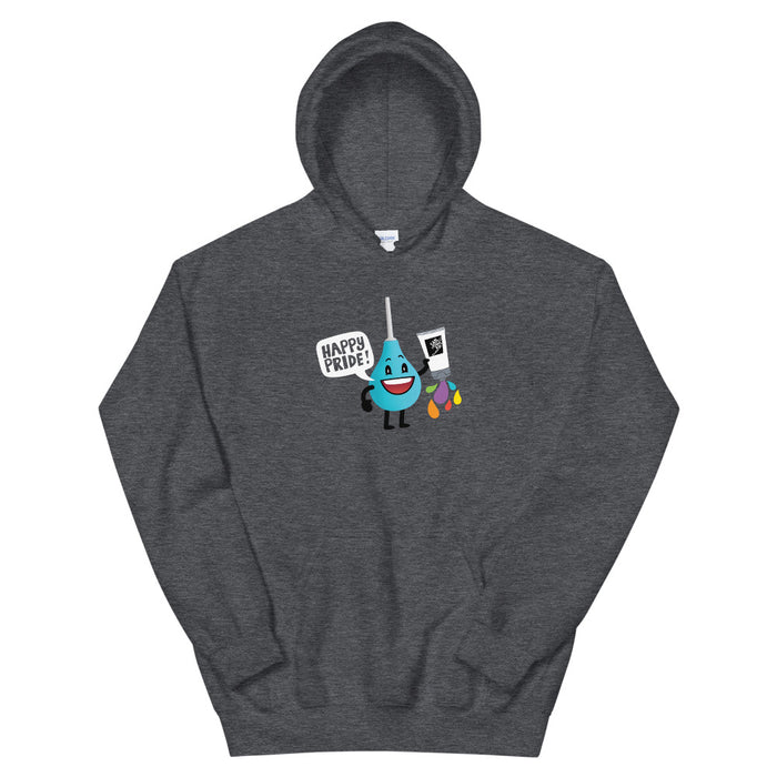 Pride with Rainbow Lube Douchie: Gender Neutral Hoodie
