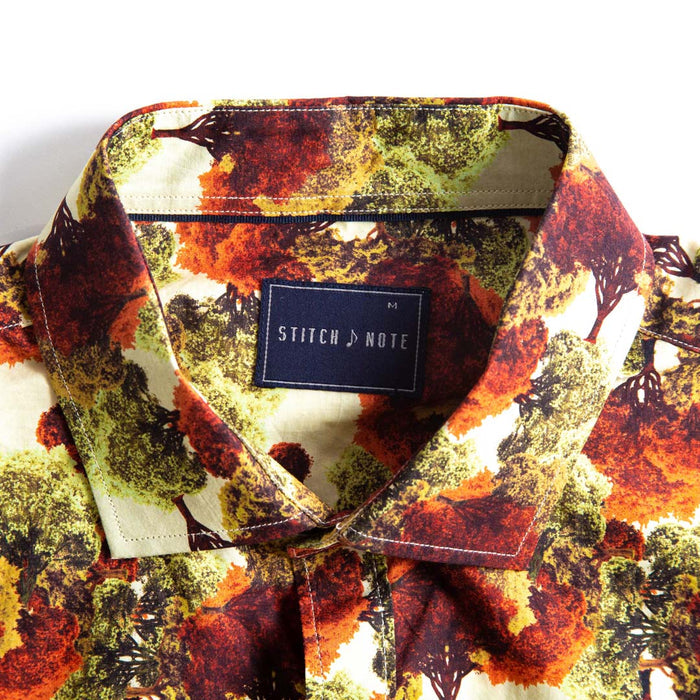 Printed Long Sleeve - Autumn Trees