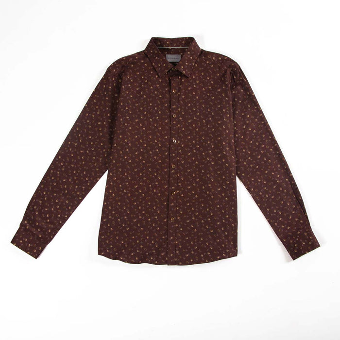 Printed Long Sleeve - Falling Leaves