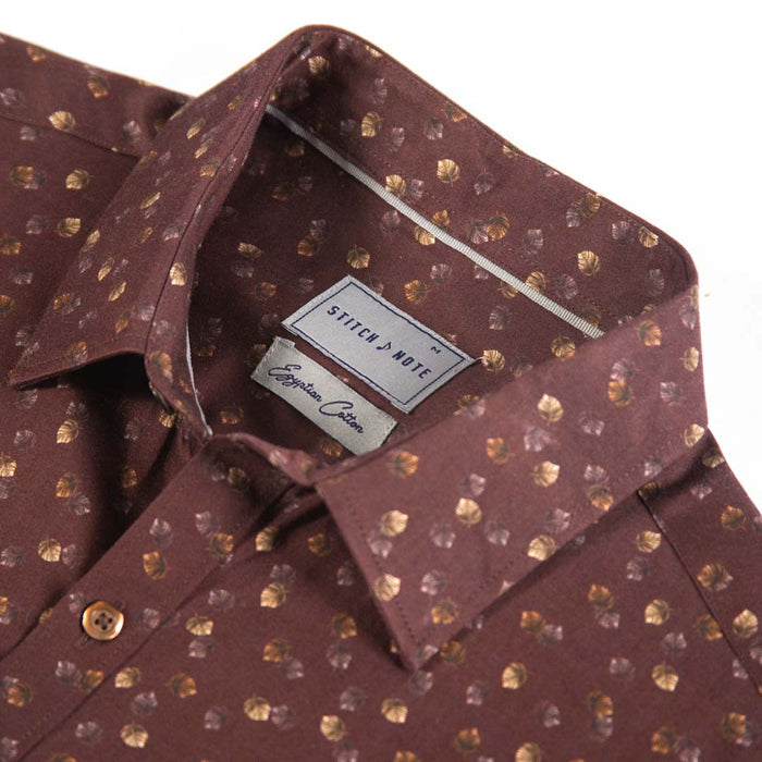 Printed Long Sleeve - Falling Leaves
