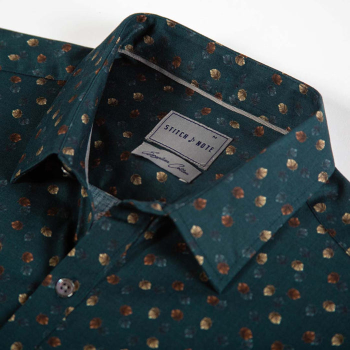Printed Long Sleeve - Falling Leaves