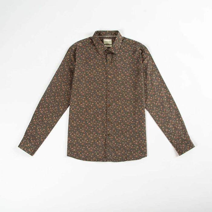 Printed Long Sleeve - Paisley Floral Allover Repeat
