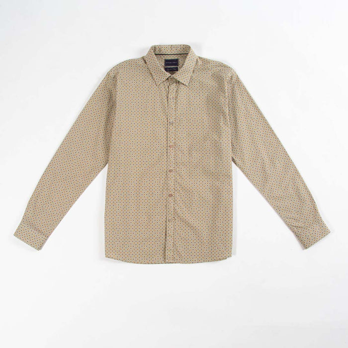 Printed Long Sleeve - Small Geometric Tile
