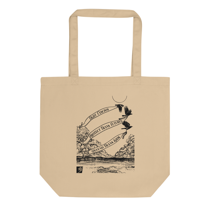 Protect Trans Futures by Annie Danger: Eco Tote Bag