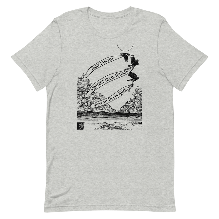 Protect Trans Futures by Annie Danger: Gender neutral t-shirt