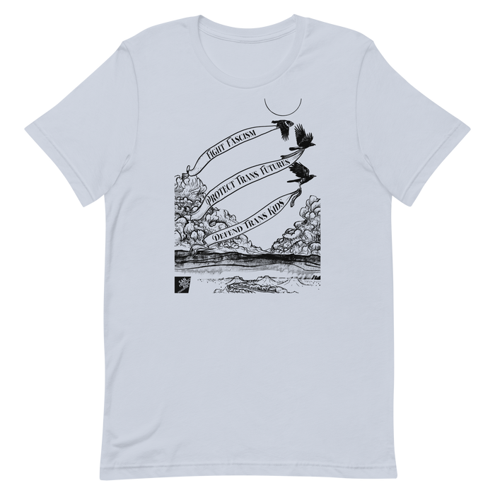 Protect Trans Futures by Annie Danger: Gender neutral t-shirt