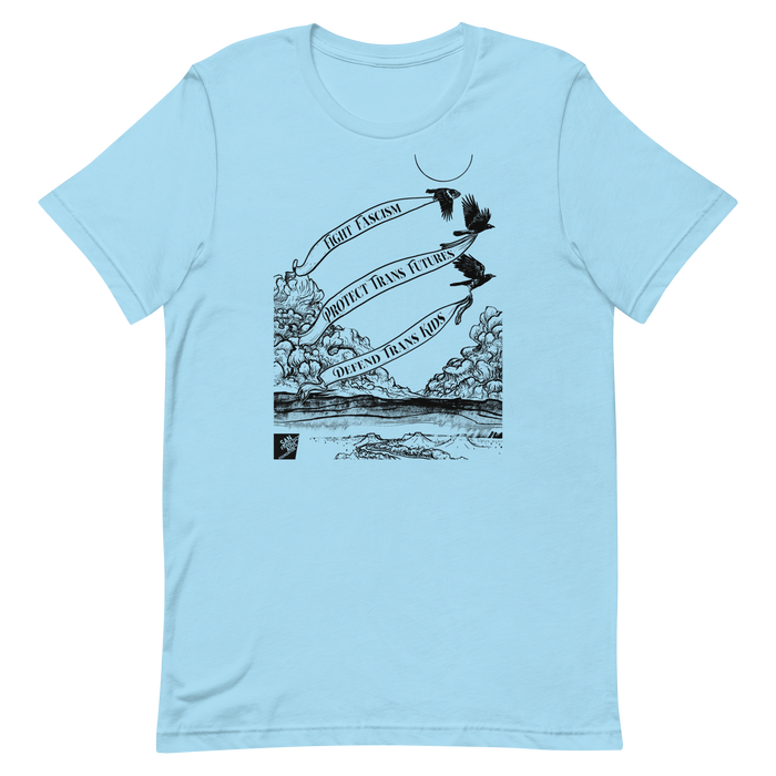 Protect Trans Futures by Annie Danger: Gender neutral t-shirt