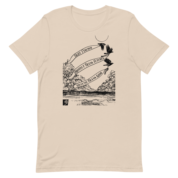 Protect Trans Futures by Annie Danger: Gender neutral t-shirt