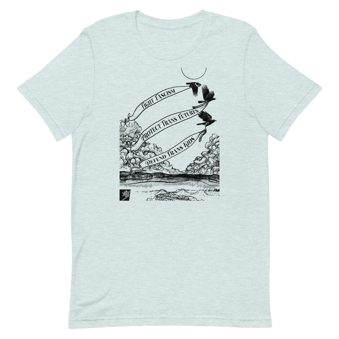 Protect Trans Futures by Annie Danger: Gender neutral t-shirt