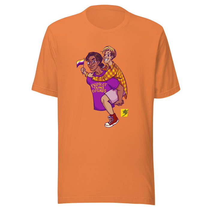 Protect Trans Futures by Gaia: Gender neutral t-shirt