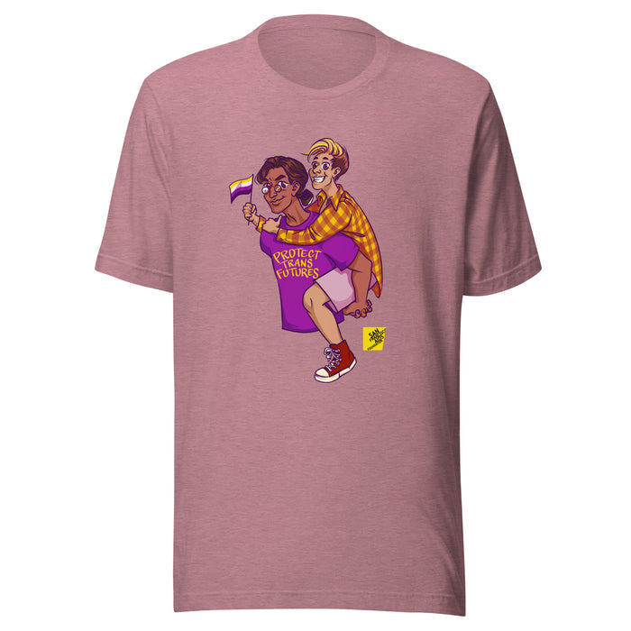 Protect Trans Futures by Gaia: Gender neutral t-shirt