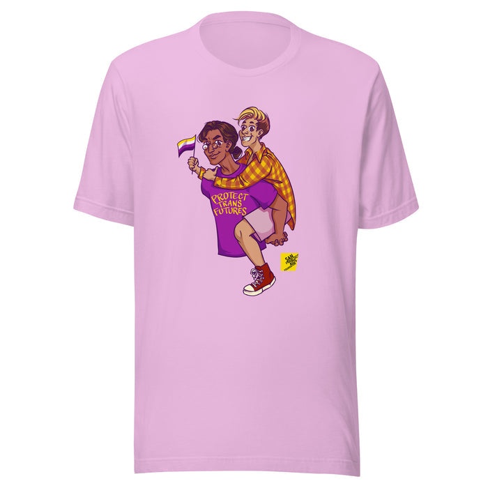 Protect Trans Futures by Gaia: Gender neutral t-shirt