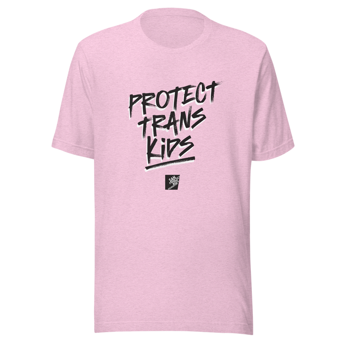 Protect Trans Kids gender neutral t-shirt