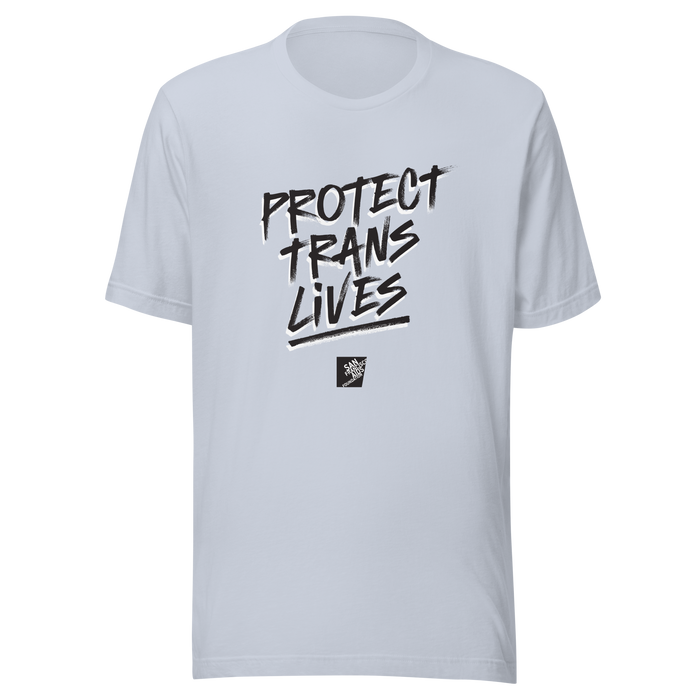 Protect Trans Lives gender neutral t-shirt