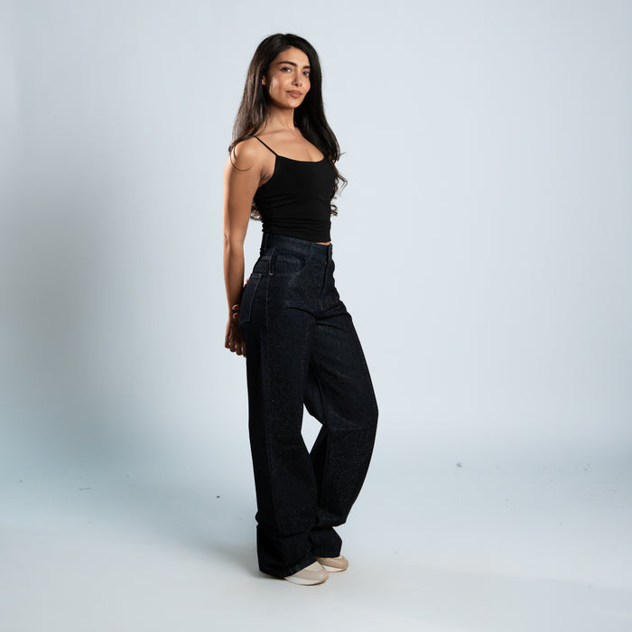 Psych Bling Denim Pants