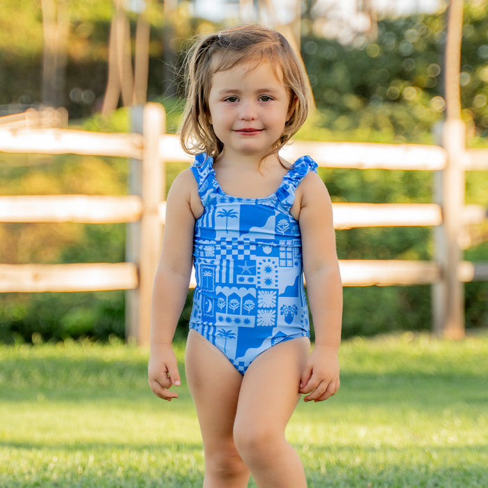 Periwinkle Seaside Patchwork / 2T