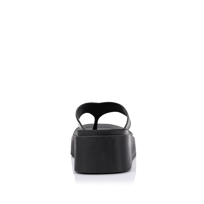 Raptor Flatform Thongs - Black