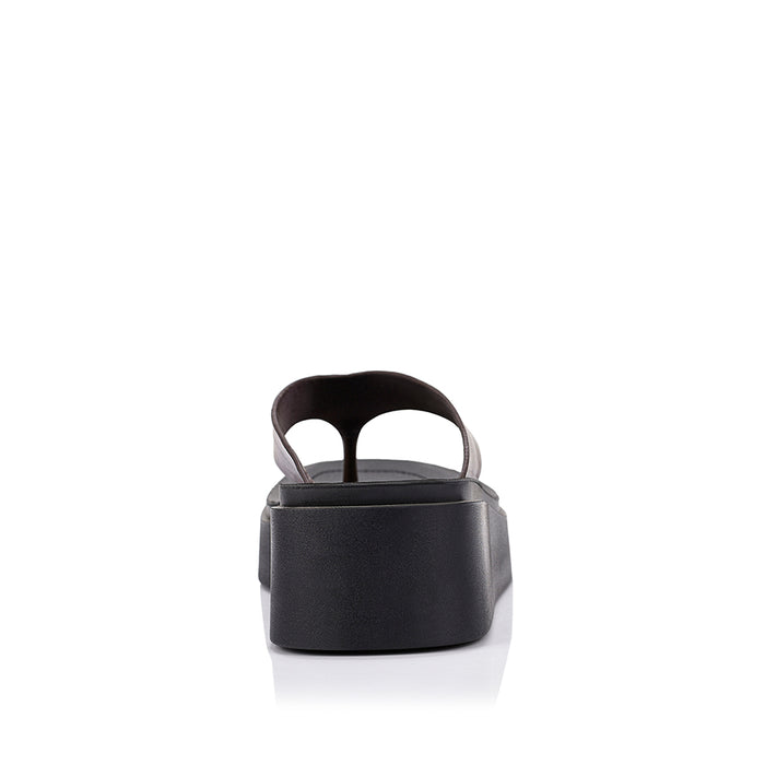 Raptor Flatform Thongs - Chocolate Brown