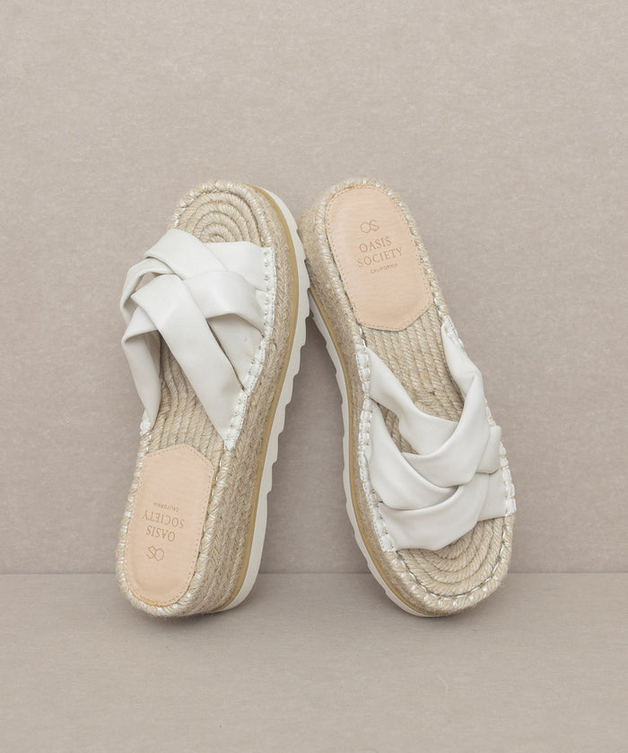 Rebel Strappy Platform Sandal Sandal Maker's Shoes- Tilden Co.