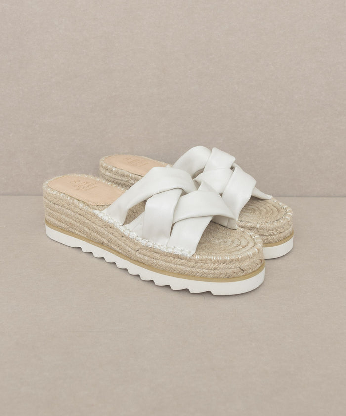 Rebel Strappy Platform Sandal Sandal Maker's Shoes- Tilden Co.