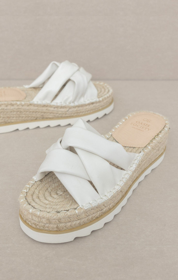 Rebel Strappy Platform Sandal Sandal Maker's Shoes- Tilden Co.